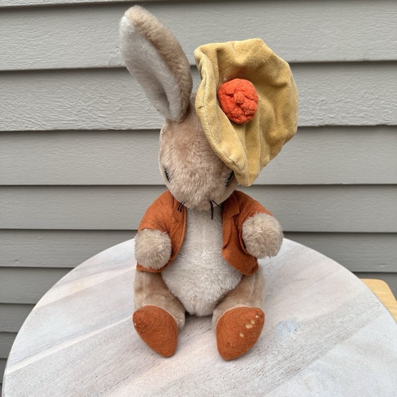 Eden Other - Vintage Beatrix Potter Benjamin Bunny EDEN Toys Plush Animal Peter Rabbit 1972